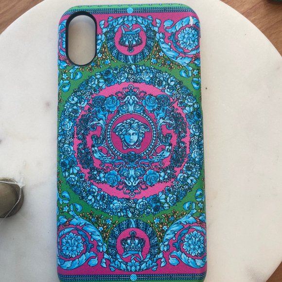 New 100% Authentic VERSACE Phone Cases for iPhone X and iPhone XS - Picture 1 of 6